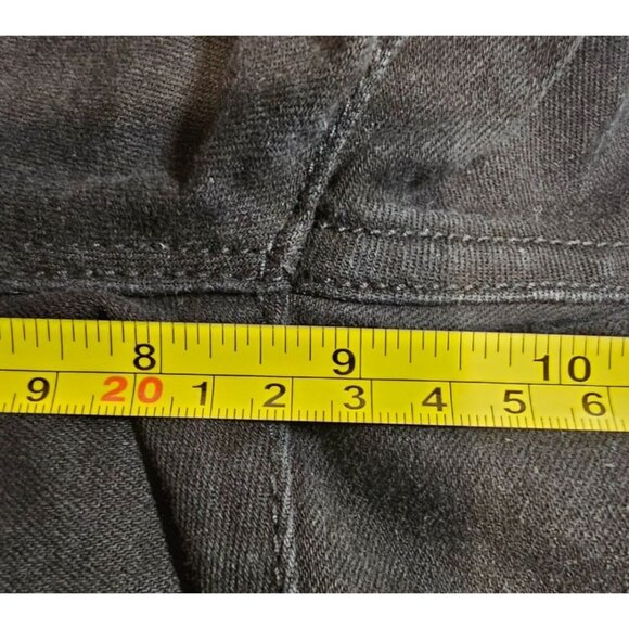 Blanqi Womens 8 Denim Maternity‎ Support Black Skinny Jeans - Picture 10 of 16